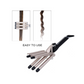 Lockenstab 5 Fässer Welleneisen für Haare 25mm Lockenwickler mit Wellenstyler