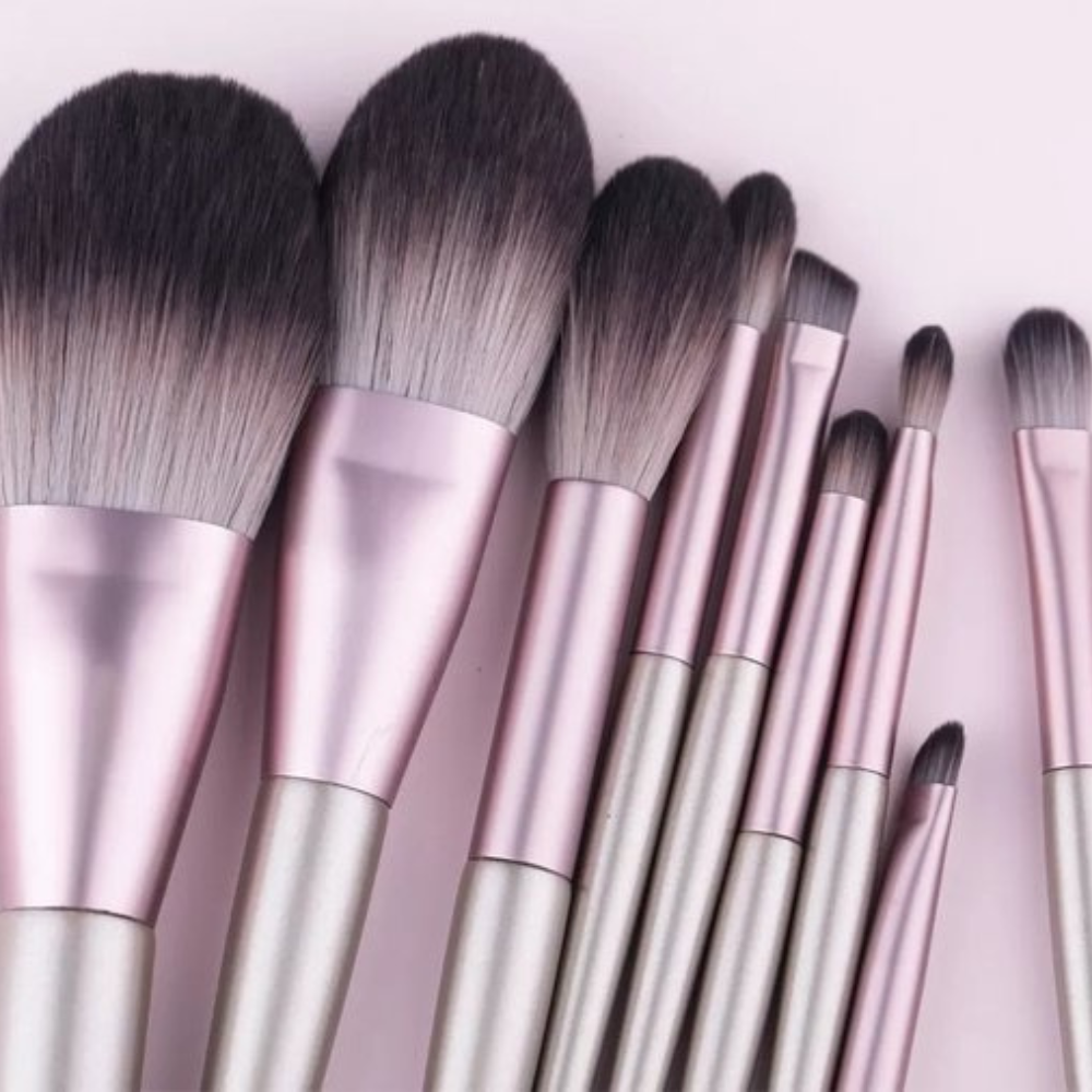 Make-up Pinsel Geschenkset 12-teilig Kunsthaar