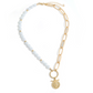 Modische Gold Charm Halsketten für Damen