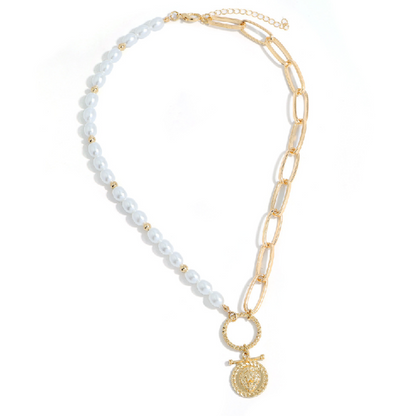 Modische Gold Charm Halsketten für Damen