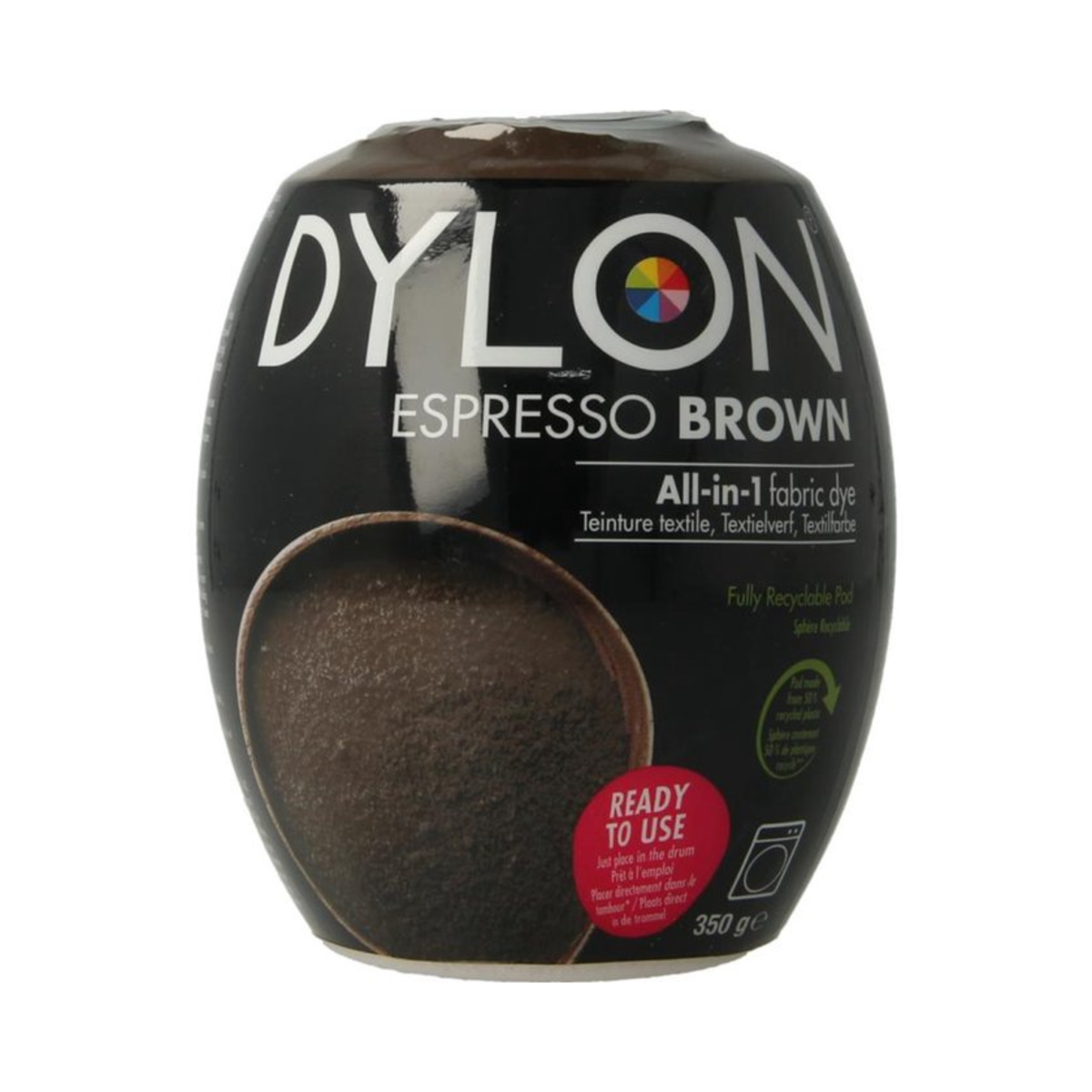 DYLON Wasmachine Textielverf Pods - Espresso Brown - 350g