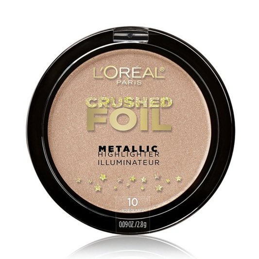 L'Oréal Paris Crushed Foil Metallic Highlighter - 10 Rose Quartz