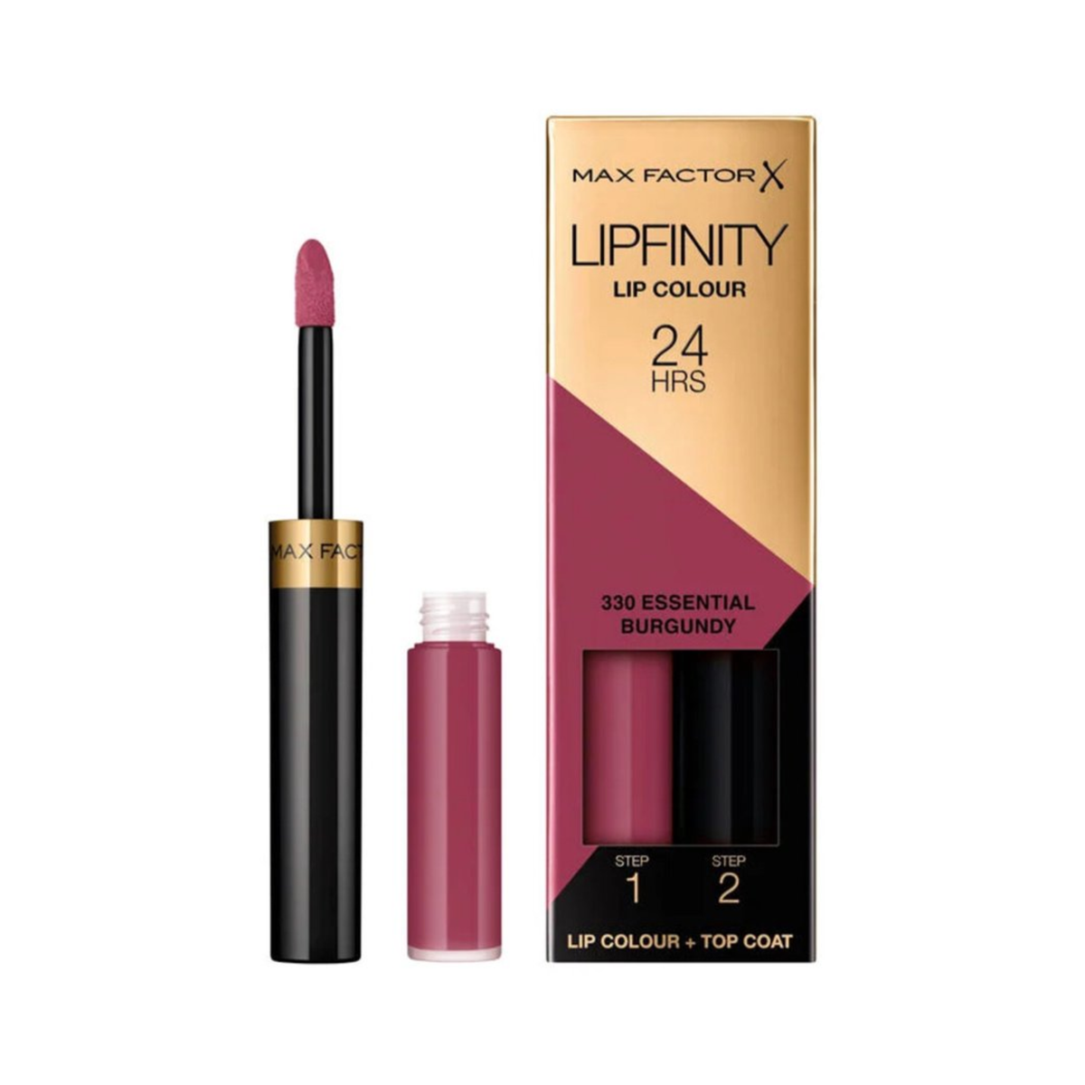 Max Factor Lipfinity Lip Colour Lippenstift 2.3 ml + 1.9 g  330 Essential Burgundy