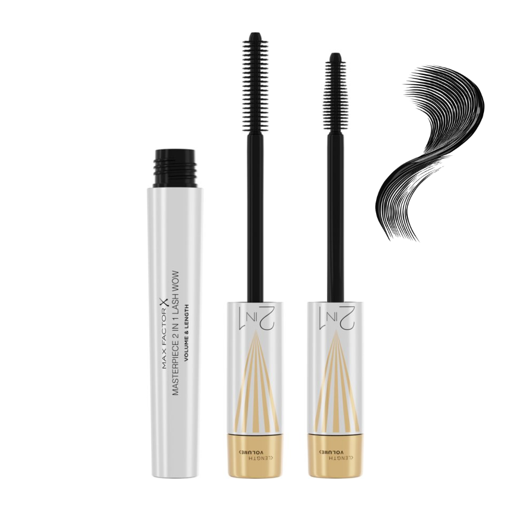 Max Factor Masterpiece 2-in-1 Lash Wow Mascara, 7ml