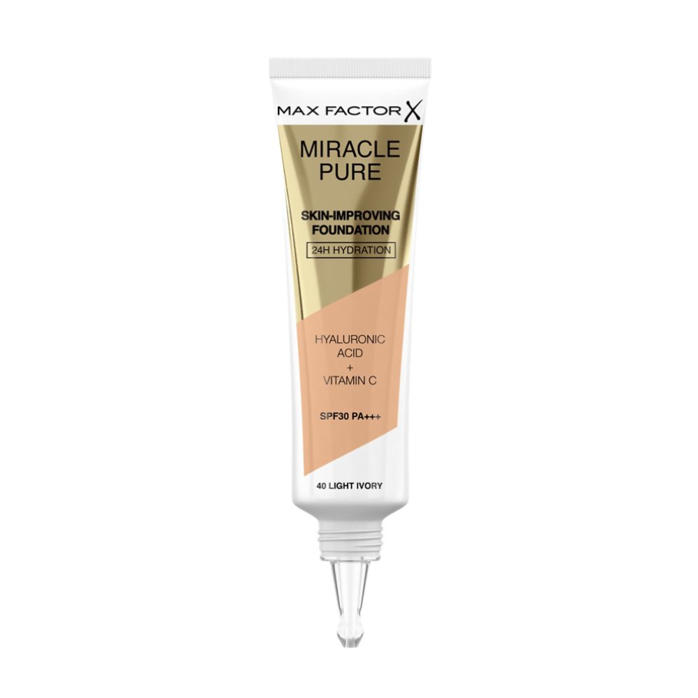 Max Factor Miracle Pure Skin-Improving Foundation - 40 Light Ivory