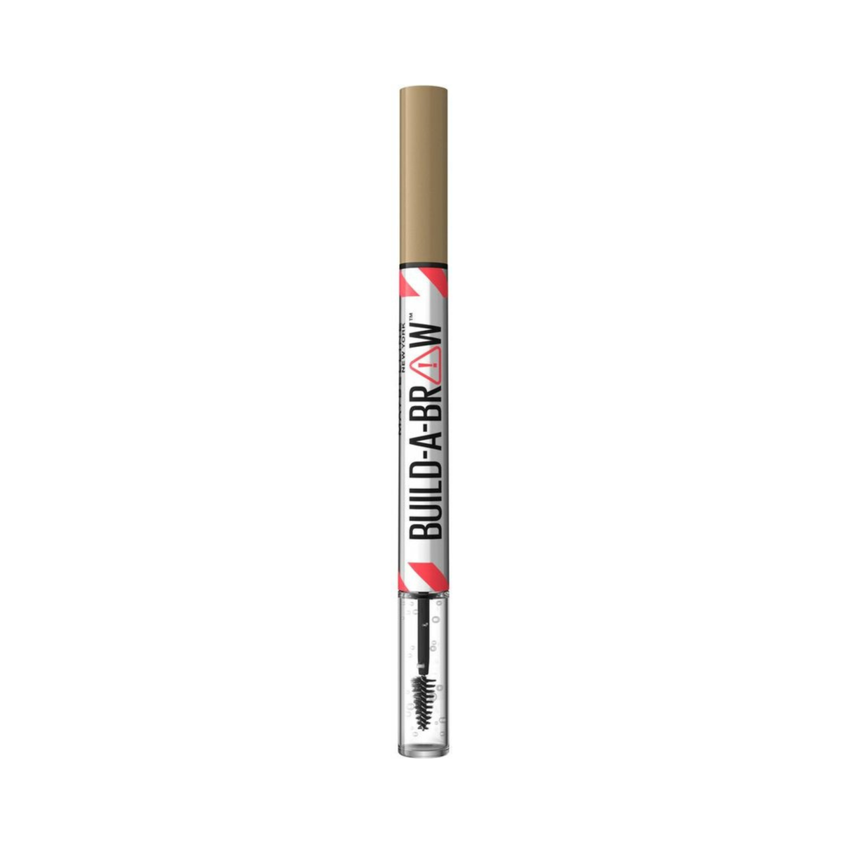 Maybelline - Build-a-Brow - Wenkbrauwpotlood/-gel - voor elk type wenkbrauw - creëert natuurlijke, vollere wenkbrauwen in slechts 2 stappen - Blonde