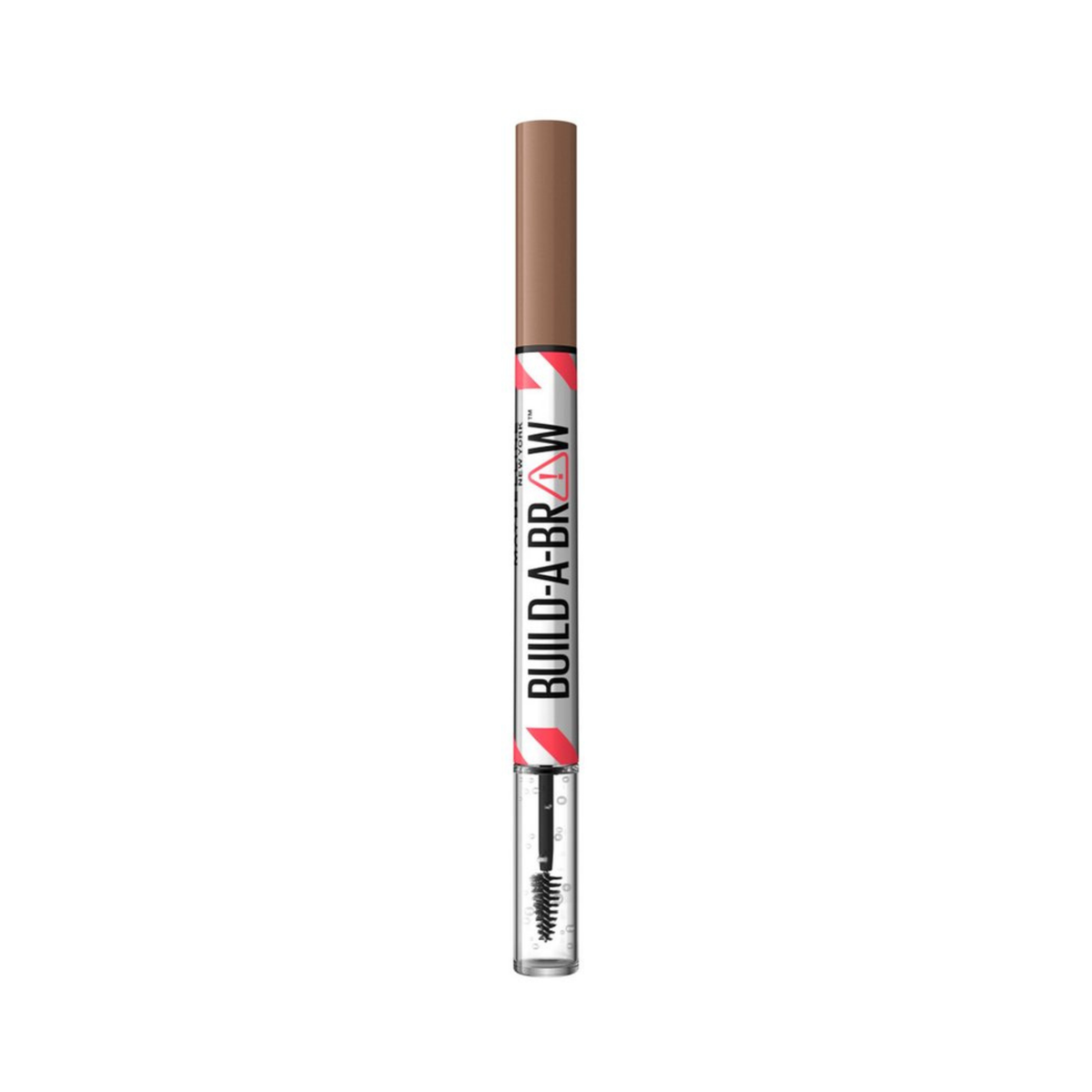 Maybelline - Build-a-Brow - Wenkbrauwpotlood/-gel - voor elk type wenkbrauw - creëert natuurlijke, vollere wenkbrauwen in slechts 2 stappen - Soft Brown