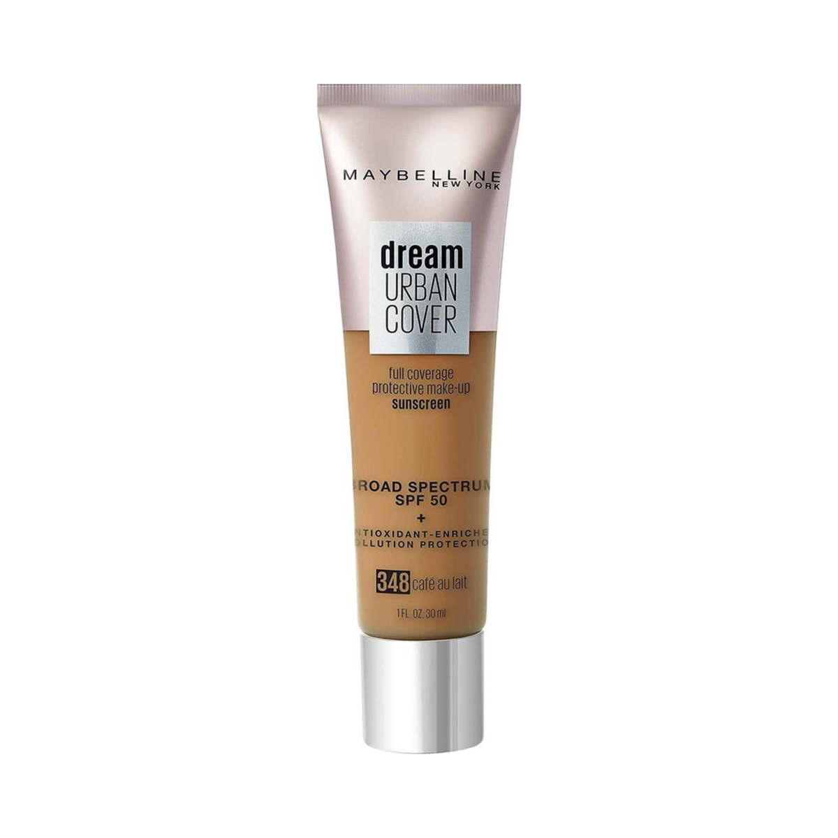 Maybelline Dream Urban Cover Foundation - 348 Café Au Lait
