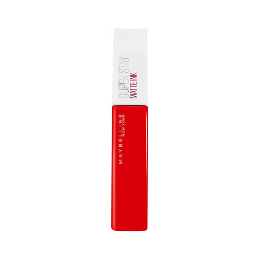 Maybelline SuperStay Matte Ink Lippenstift – 118 Dancer – Rot, matt & lang anhaltend – 5 ml