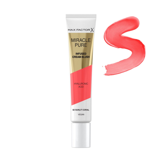 Max Factor Miracle Pure Vegan Blush 002 Sunlit Coral