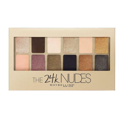 Maybelline New York Lidschattenpalette, The Nudes Palette