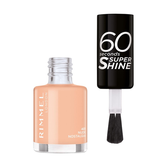 Rimmel 60 Seconds Super Shine Nagellak - 401 Nude Nostalgia