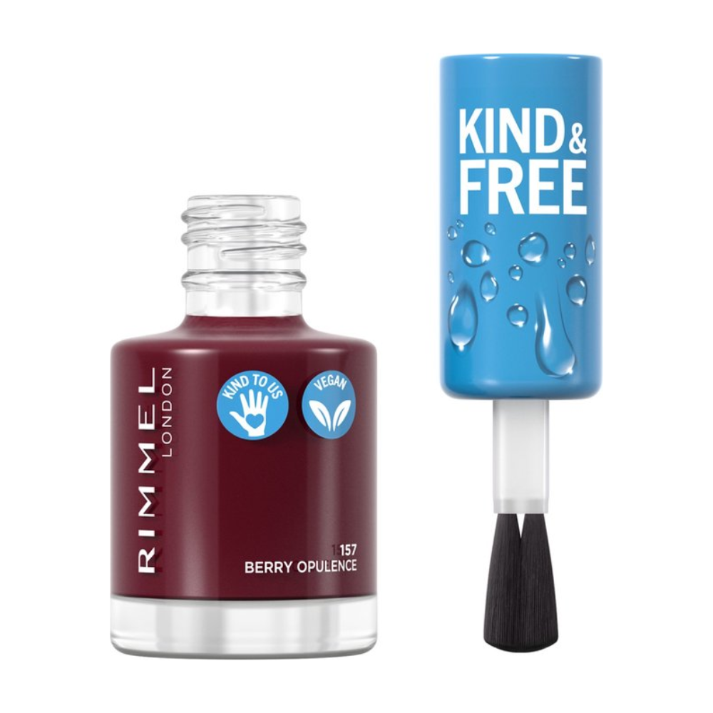 Rimmel London KIND & FREE Vegan Nagellak - 157 Berry Opulence