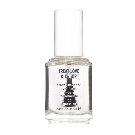 essie - TREAT LOVE &amp; COLOR™ - 0 gloss fit - transparent - Nagelhärter mit Calcium &amp; Kamelienextrakt - 13,5 ml