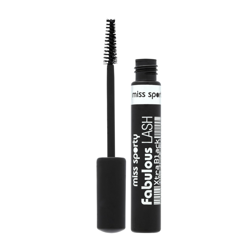Miss Sporty - Fabulous Lash Xtra Black Mascara - Schwarz - Schwarz